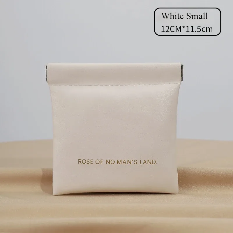 2026 pochette de rangement mini en pu pour écouteurs, sac à monnaie couleur bonbon, porte-monnaie, pochette à rouge à lèvres xl01