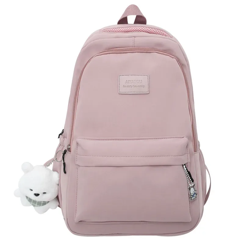 sac à dos tendance pour femme 2026, grande capacité, imperméable, pour collège, sac d'école pour ordinateur portable, sac de voyage mignon pour filles