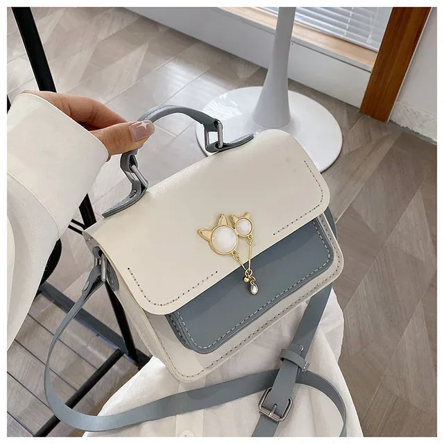 kit de matériaux de fabrication de sacs à bandoulière en cuir pu, ensemble de couture de sacs cambridge pour femmes, sac à main fait à la main, accessoires semi-finis, bricolage