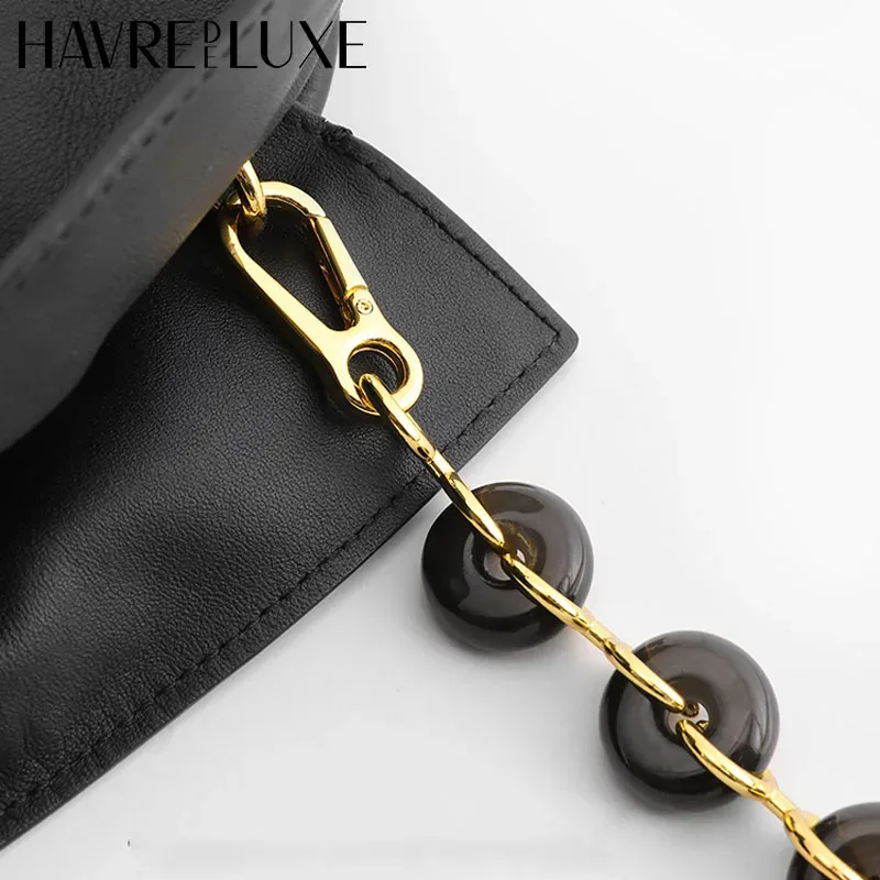 sac à bandoulière remplaçable en chaîne de beignet, pour modification de puzzle, chaîne suspendue décorative, accessoires de sangle de sac sous les bras
