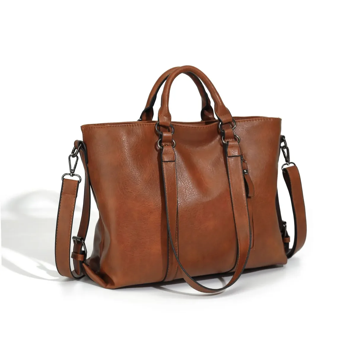 sac à main rétro en cuir souple pour femmes, sac à bandoulière one initié, multi poche sync der, étui à bombes, sangles initiées réglables