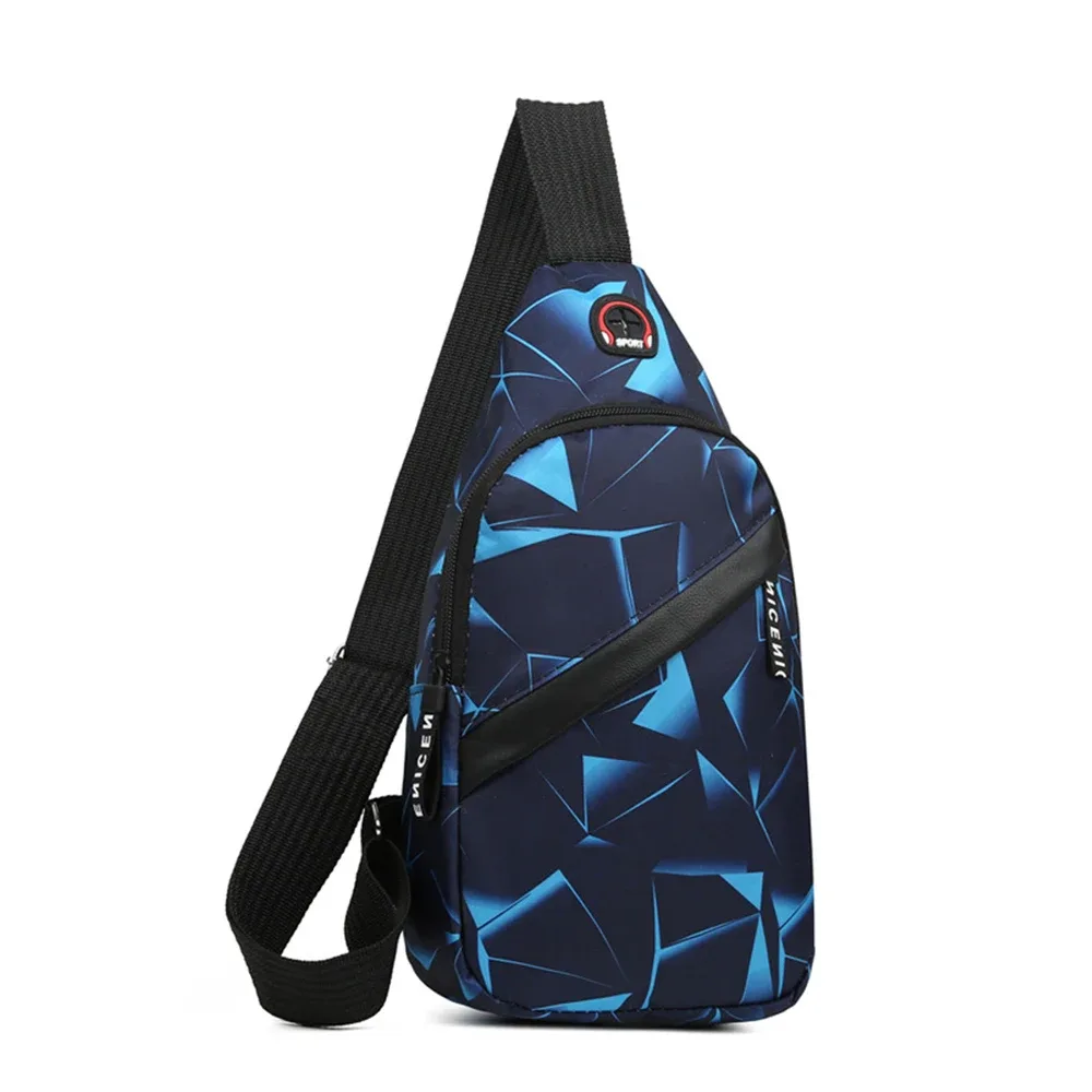 sac de poitrine, sac à bandoulière imperméable décontracté pour hommes, sac de sport tendance, petit sac multifonctionnel, sac à bandoulière