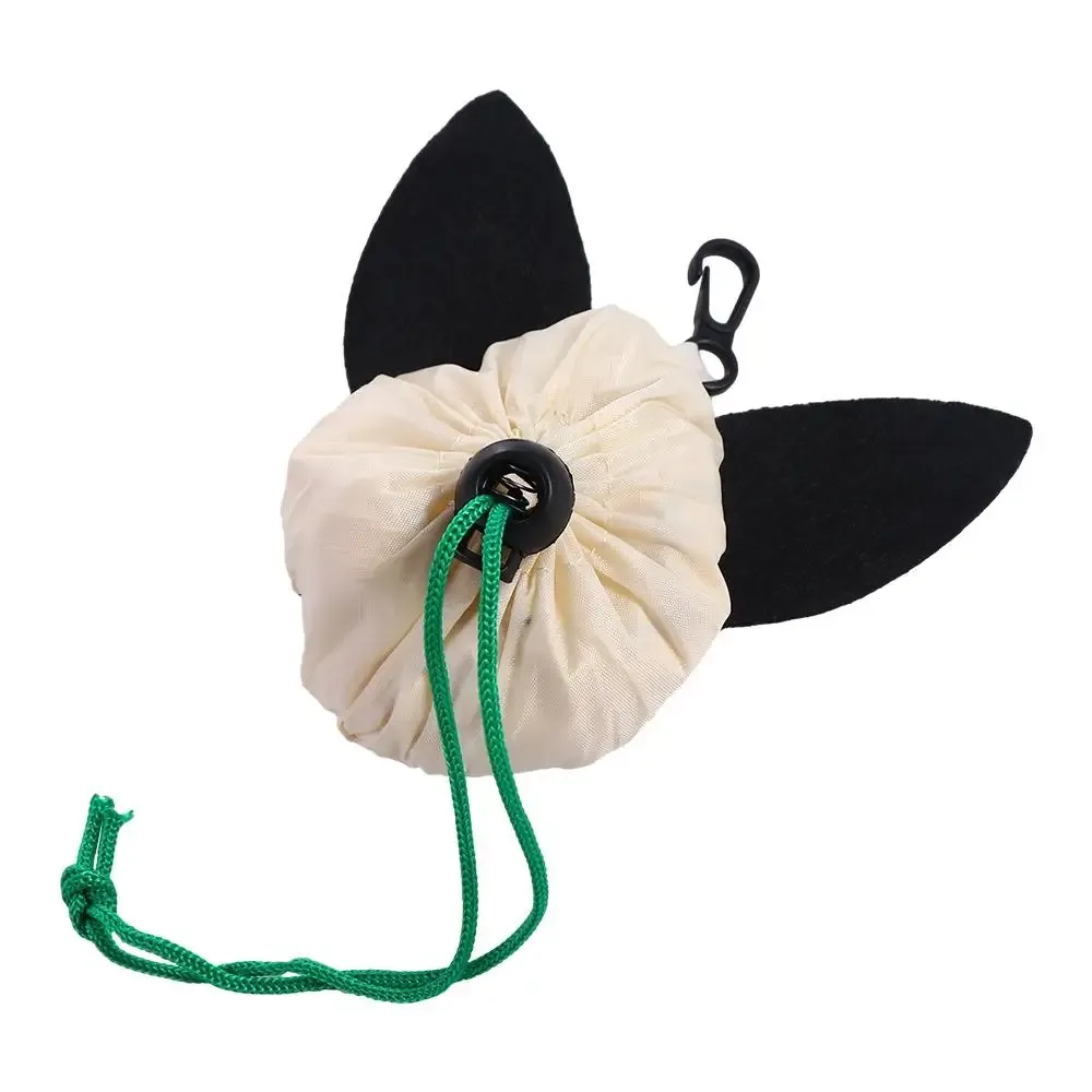 sac fourre-tout portable réutilisable pour chien, sac à soupe, sac de voyage initié, sac à provisions pliable, sacs de rangement, sacs à provisions de dessin animé, nylon