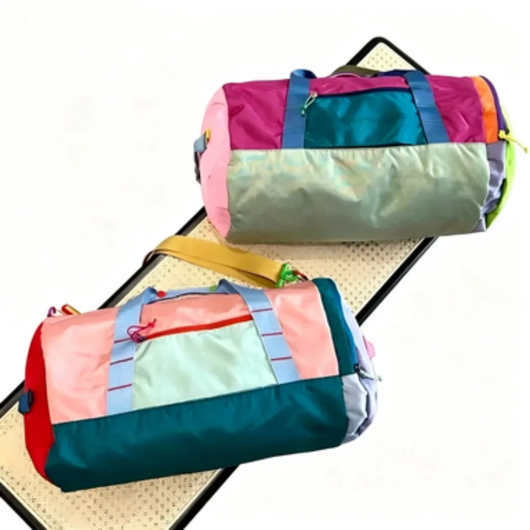 sac fourre-tout en nylon motif alpaga unisexe, sac à bandoulière pour sports de plein air, yoga, voyage, fitness, rangement, cadeau de noël