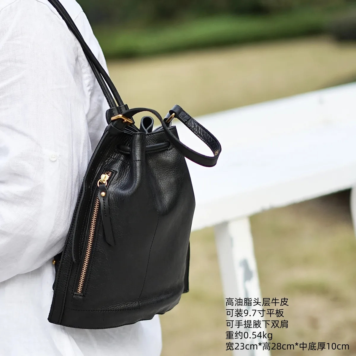organisateurs vintage designers sacs à dos pour femmes en cuir véritable faits à la main voyage en plein air luxe véritable cuir de vache dames sac à dos