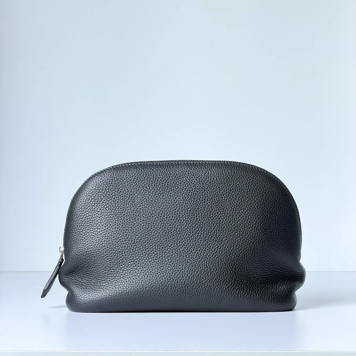 sac à cosmétiques en cuir de vache de première qualité pour femmes, nouveau sac de maquillage simple de grande capacité, sac de rangement de luxe pour voyage et toilette
