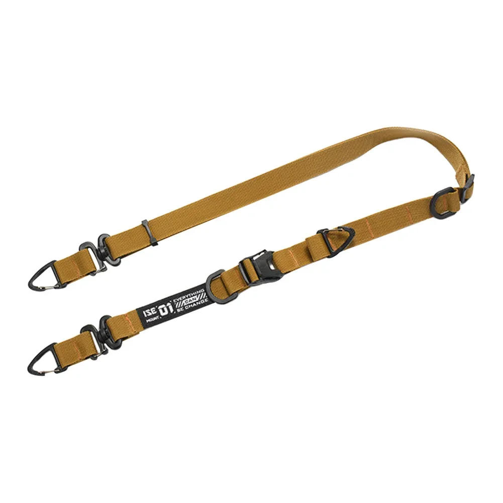 sangle de sac à dégagement rapide molle pour camping en plein air, avec anneau de suspension, sangle de sac à bandoulière multifonction réglable