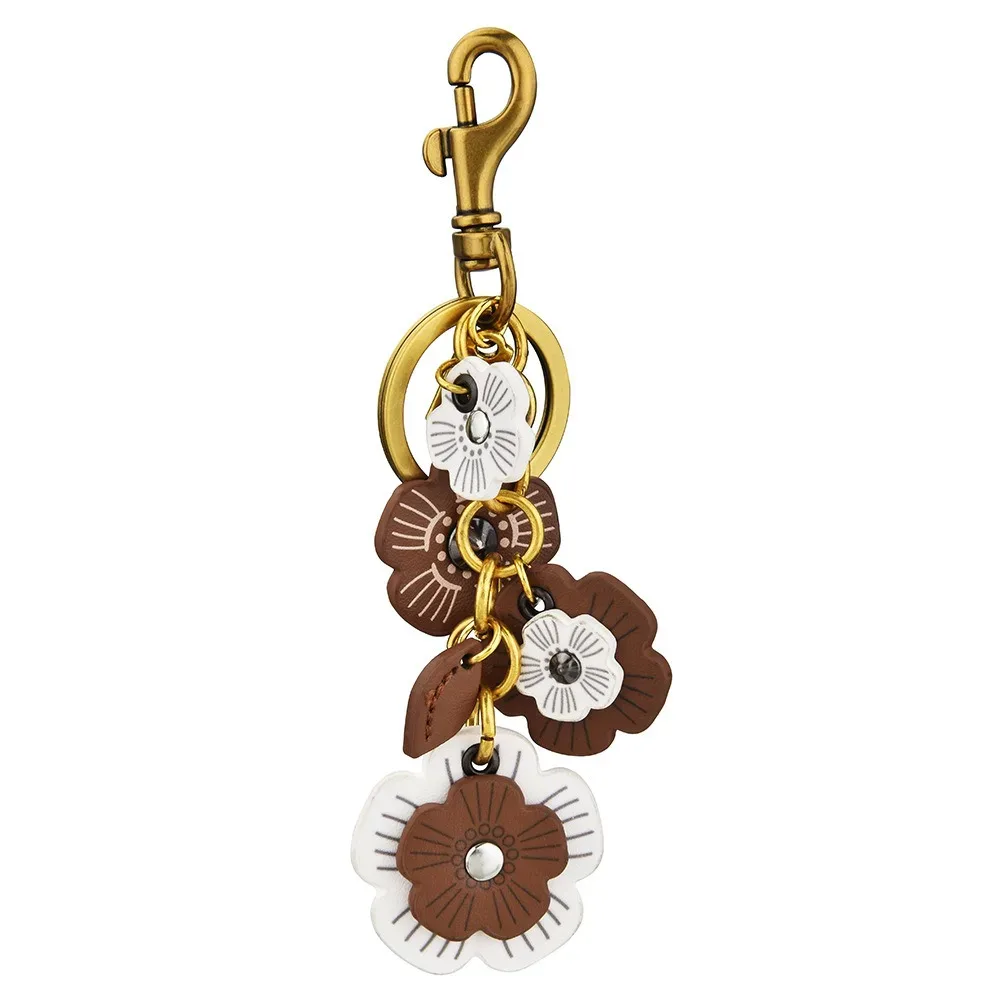 ornements créatifs rétro pour sacs, porte-clés fleur élégant et polyvalent, pendentif léger pour sac à dos, décoration