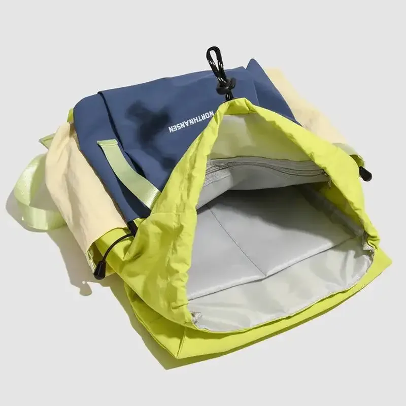 sac à dos de voyage à la mode, grande capacité, décontracté, léger, double sac à bandoulière pour hommes et femmes, banlieue