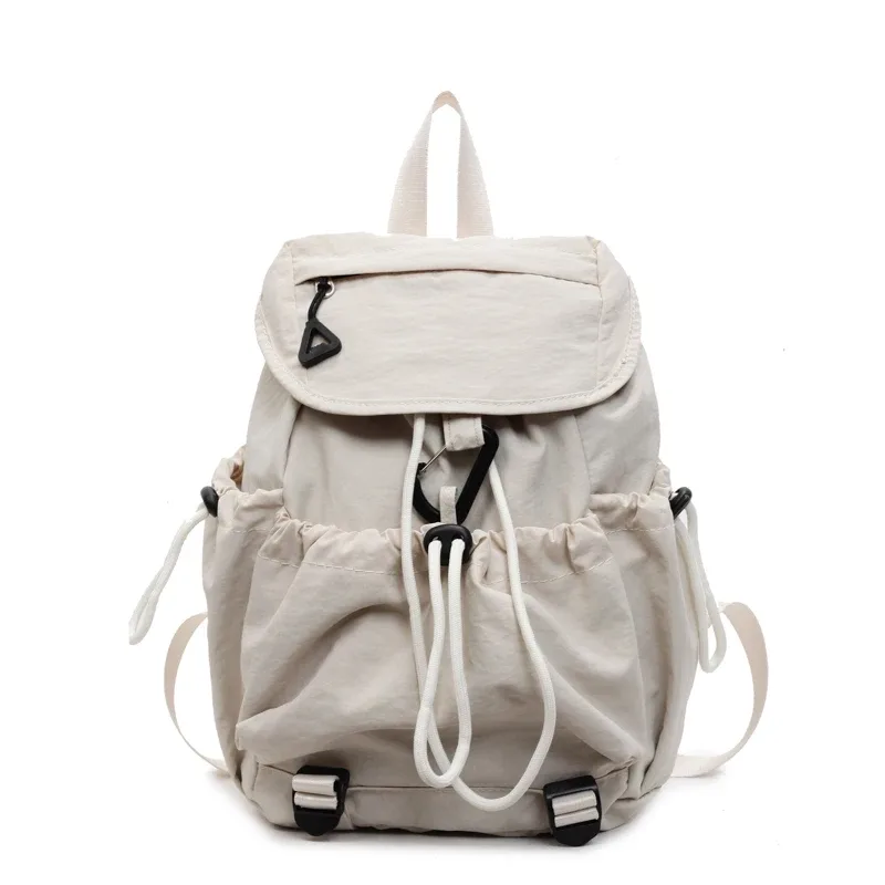 nylon décontracté solide compartiment intérieur sacs à dos grande capacité sacs pour femmes en vente 2025 nouvelle fermeture éclair simple sacs à main pour femmes