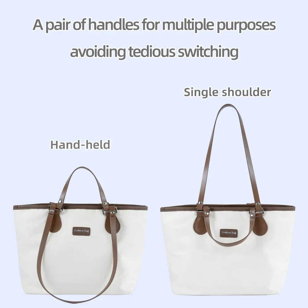 poignées multifonctionnelles cuir beige usage voyage sangles remplacement accessoires sac bandoulière portage épaule main