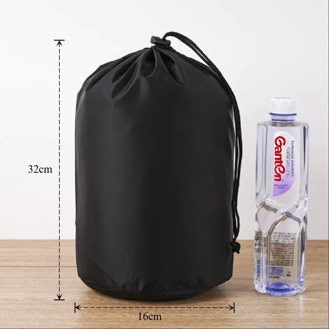 sac de rangement en tissu oxford à cordon pratique, en nylon, étanche à la poussière et au soleil, sac d'emballage, sac de rangement portable universel