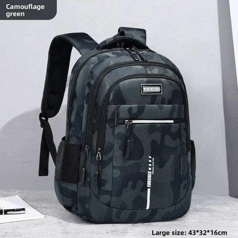 sac à dos camouflage imperméable 2026 pour ordinateur portable, sac à dos de voyage pour homme, sac à dos oxford pour femme, sac d'école moderne pour homme, mochila
