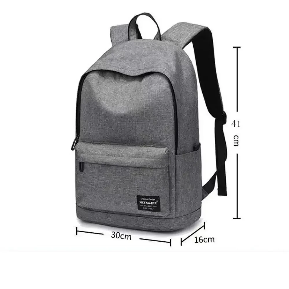 sac à dos d'écolier de haute qualité, sac de voyage de grande capacité, sac en tissu oxford à la mode, sac d'ordinateur tendance, sac à dos lavable