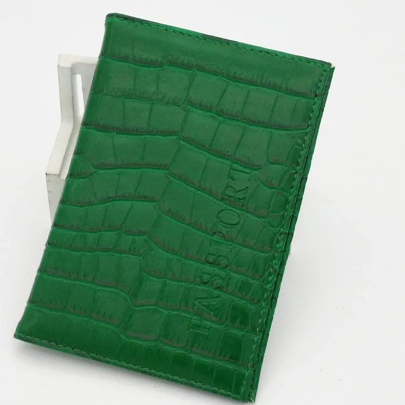 étui de passeport à motif crocodile, porte-carte d'identité pour filles et garçons, étui de voyage pour billets et passeports