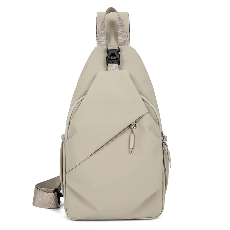 sac de poitrine unisexe grande capacité, sac de voyage décontracté imperméable, sac à bandoulière simple multifonctionnel