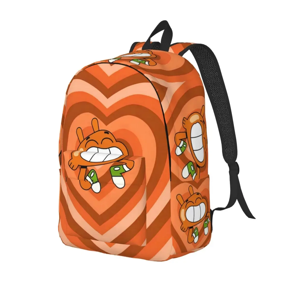 sac à dos classique amazing world of gumballs avec poche pour étudiants, randonnée, voyage, sac à dos pour hommes et femmes, sacs en toile pour ordinateur portable
