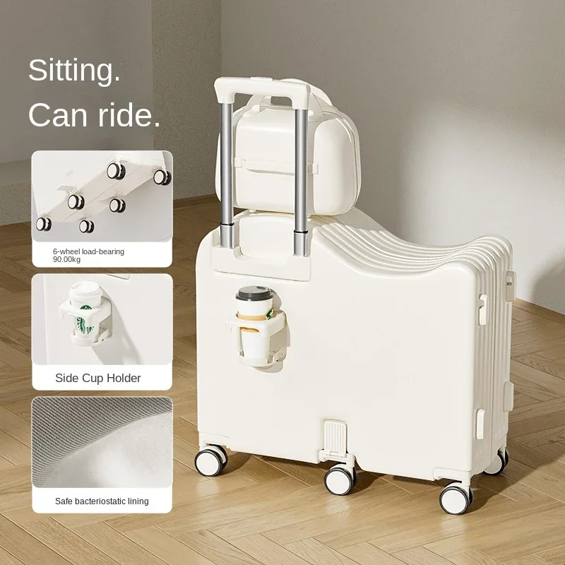 valise rigide abs blanc rose vert pastel compacts voyage famille enfants roulettes planches soutien compartiments pratiques