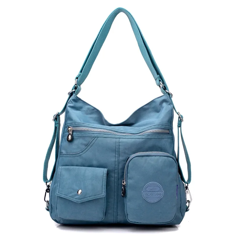 style preppy femmes sac à dos en nylon sacs d'école naturels pour adolescent décontracté femme sacs à bandoulière mochila voyage bookbag sac à dos