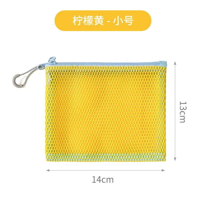 sac à cosmétiques de voyage en maille, sac de rangement de maquillage portable, sacs à main pour femmes, grande capacité, fermeture éclair, organisateur de maquillage, pochette de rangement