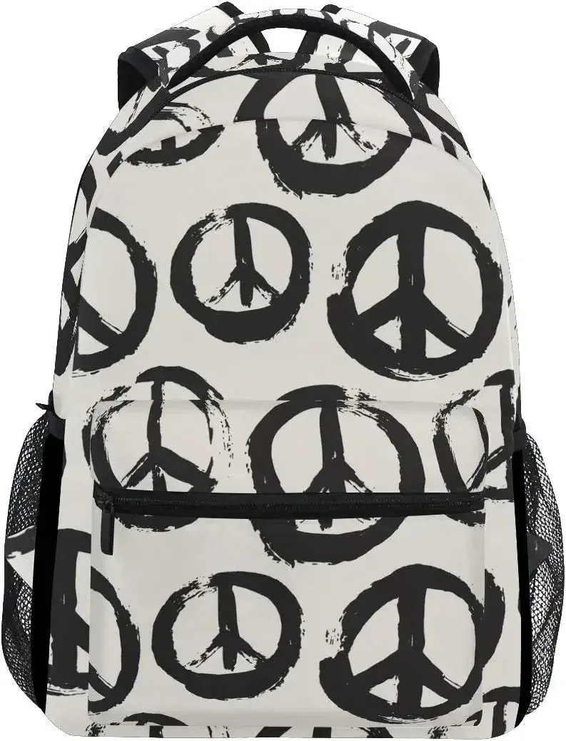 grand sac à dos avec imprimé chien mignon, pour étudiants, personnalisé, pour ordinateur portable, ipad, tablette, voyage, école