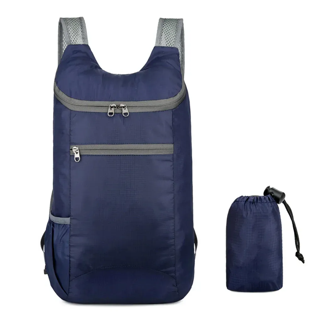 sac à dos de voyage pliable pour hommes et femmes, sacs à dos de plein air, sac de peau de rangement, sacs de sport pour femmes, imperméable, léger, sac à dos de randonnée, nouveau