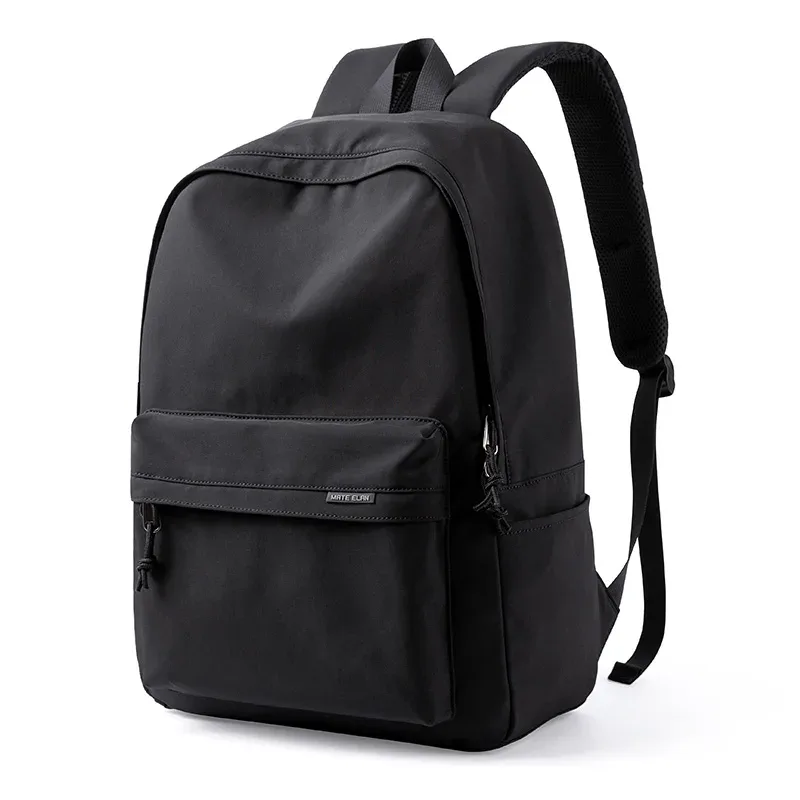 moyyi léger décontracté hommes sacs à dos d'école 14 pouces pochette d'ordinateur sport voyage sac à dos adolescent étudiants cartables
