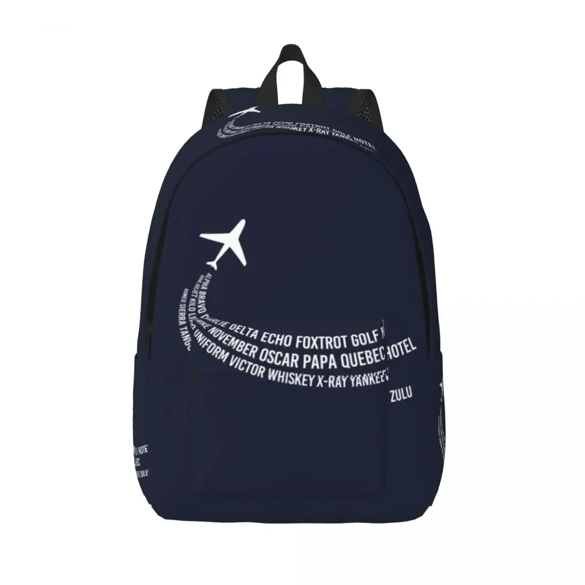 personnalisé pilote capitaine rayures voyage toile sac à dos hommes école ordinateur portable bookbag aviation avion collège étudiant sac à dos sacs
