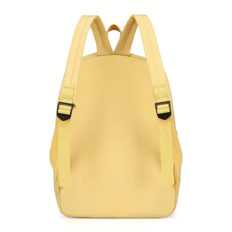 sac à dos décontracté tendance, plusieurs couleurs, haute capacité, décor pom-pom, haute qualité pour femmes, école, sortie quotidienne, trajet