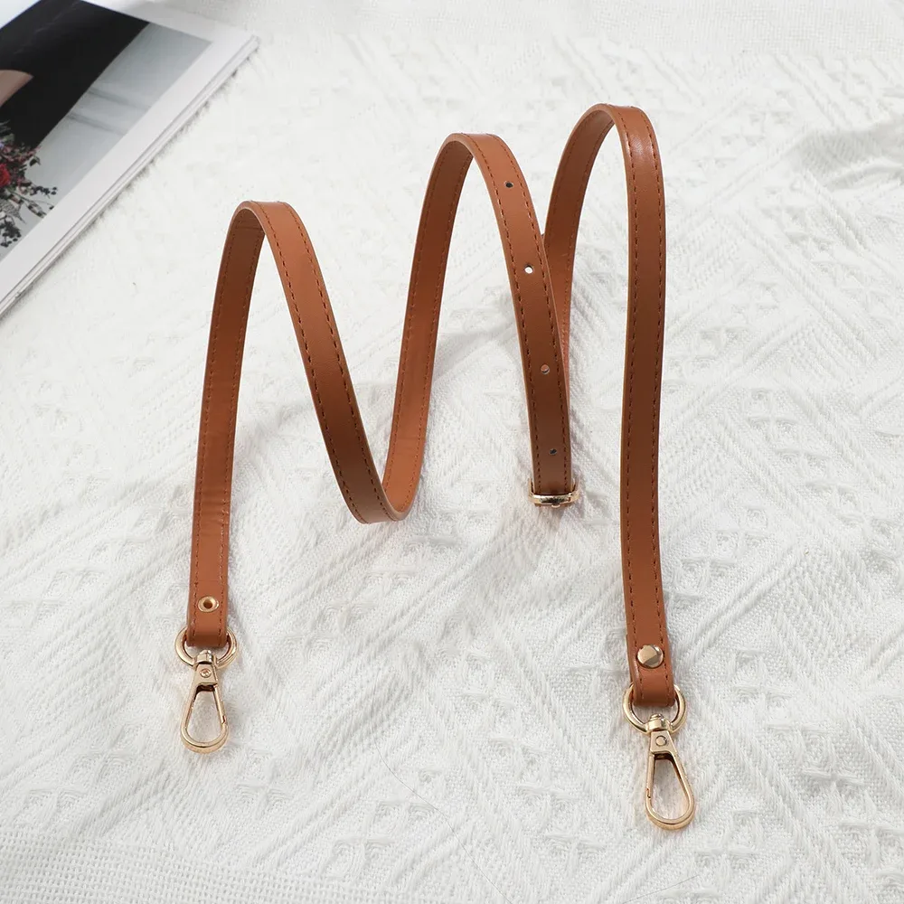 sangle de sac en cuir pu réglable de 120cm, poignée de sac à bandoulière de 1.2cm de large pour sac à main, pièces et accessoires de sac
