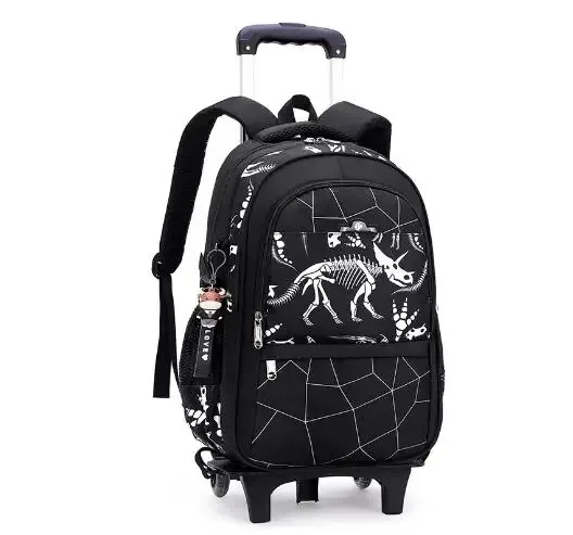 sac à dos à roulettes pour enfants, cartable d'école pour garçons avec roulettes, sac à bagages, sacs à roulettes pour l'école