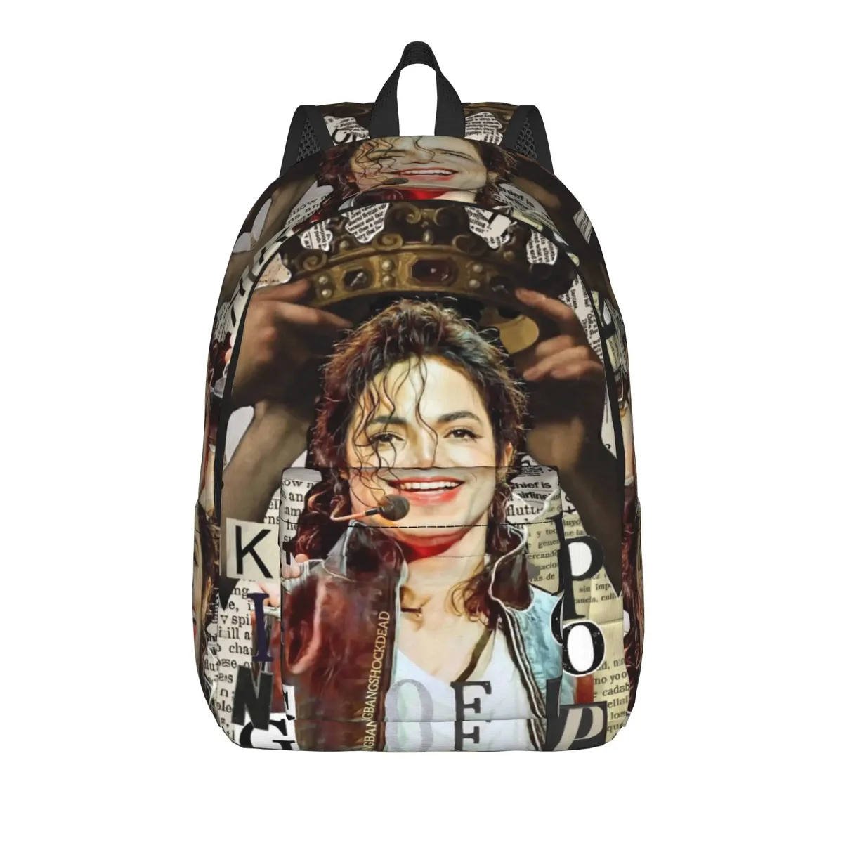 sac à dos michael jacksons musical movie 2026 pour hommes et femmes, sac à dos d'école secondaire, sac à dos professionnel, sacs en toile pour ordinateur portable, sport