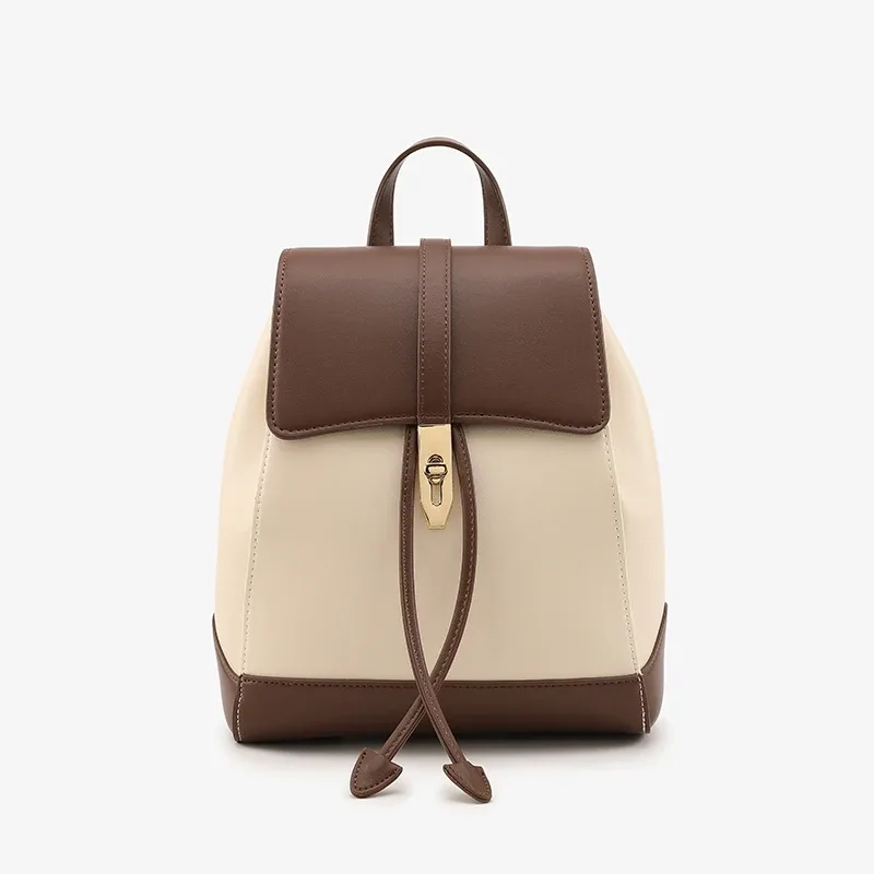 sacs à dos femmes en cuir véritable sac à dos sacs design de mode femme sacs urbains portable sac à main livre-sac esthétique dame sac nouveau