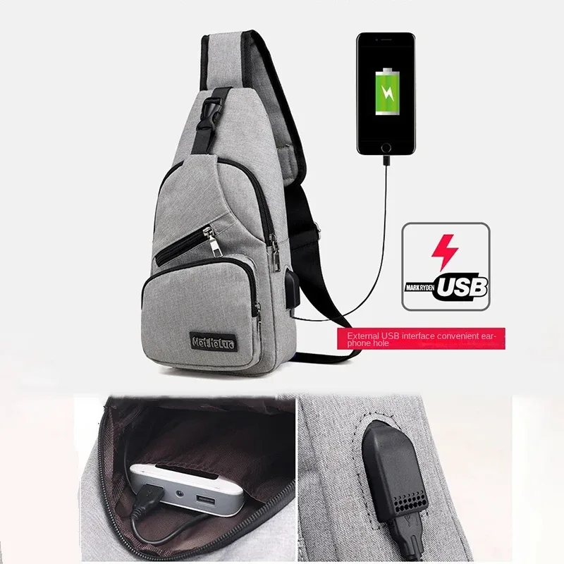 mode décontracté sac à bandoulière petit sac à bandoulière pour hommes hommes diagonale sac à dos messager téléphone sac garçon fanny poitrine pack nouveau