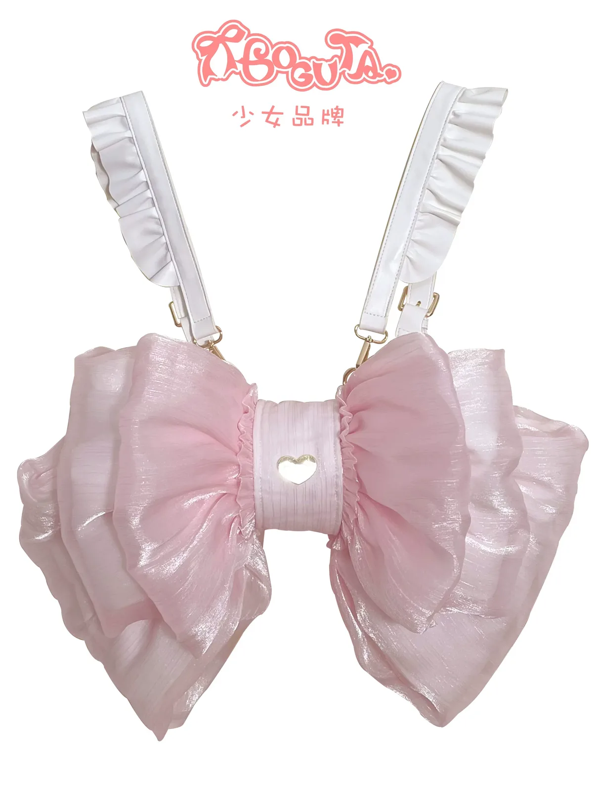 japonais 2025 nouveau original lolita bidimensionnel élégant fée gaze arc sac doux dame jk uniforme mignon poupée sens sac à dos