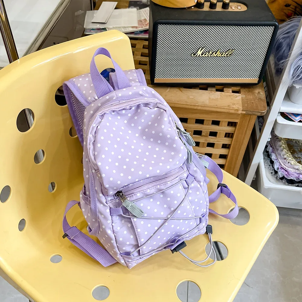 sac à dos wave point, léger et de grande capacité, sac à dos de voyage extérieur tendance et élégant pour filles