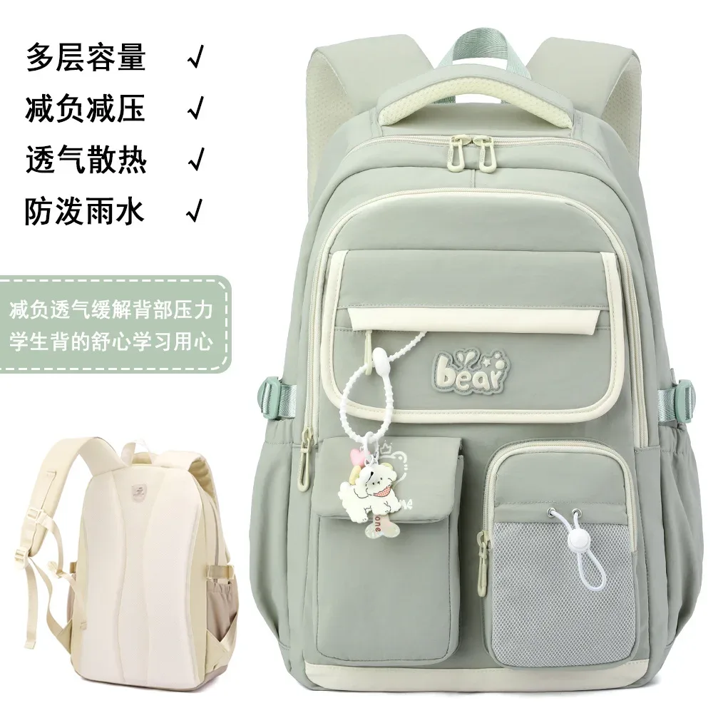 sac à dos scolaire tendance pour filles, sacs d'école pour adolescentes, sac à dos pour ordinateur portable, sac à dos de voyage décontracté, sac à livres, cartable pour enfants, imperméable