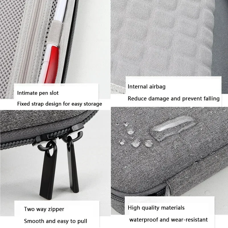 oligairbag-sacs de voyage de grande capacité, accessoires électroniques, sac de rangement portable pour tablette, disque dur, câble