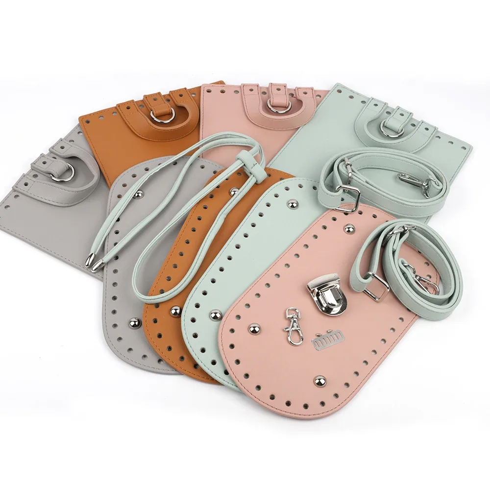 sac dos pu multicouleurs bandoulière accessoires cuir fixation metallique bagues femmes voyage couture manuelle