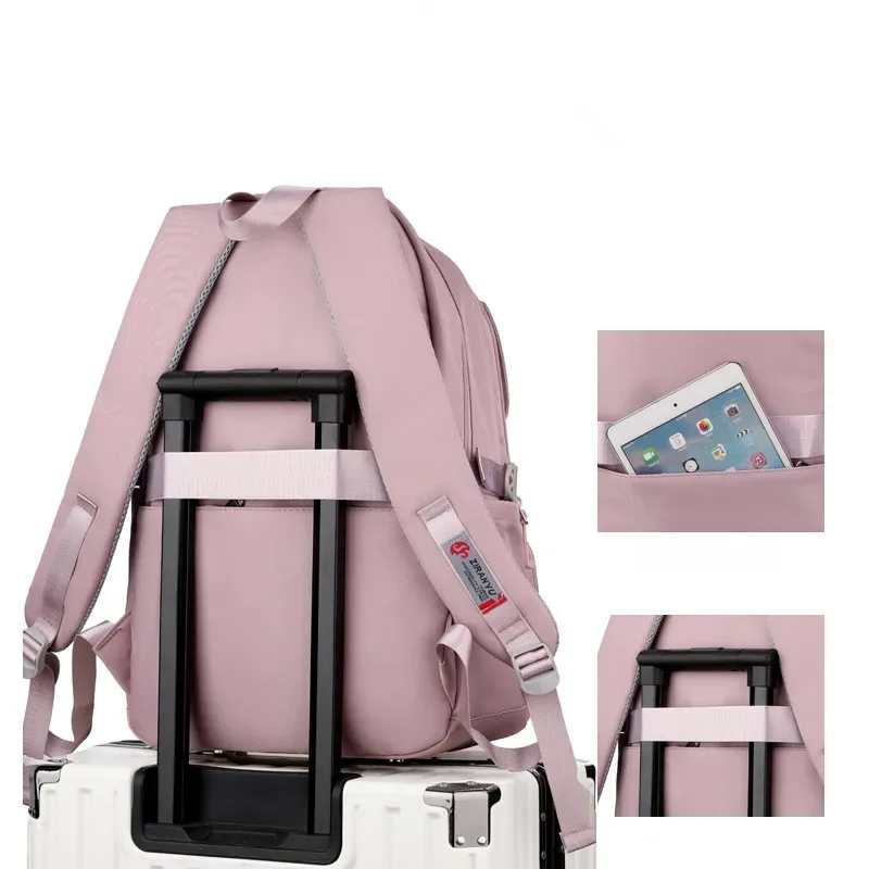 sacs à dos imperméables pour filles, sacs d'école pour enfants et adolescents, sacs à dos de voyage tendance, cartables imprimés pour enfants, mochila
