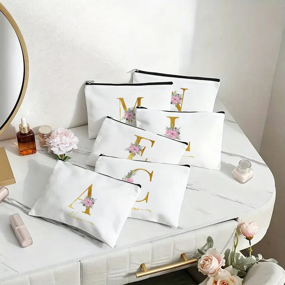 sac personnalisé sur mesure, sacs cosmétiques pour femmes, cadeaux pour enseignantes et demoiselles d'honneur, trousse de toilette de voyage, petite pochette carrée, porte-monnaie