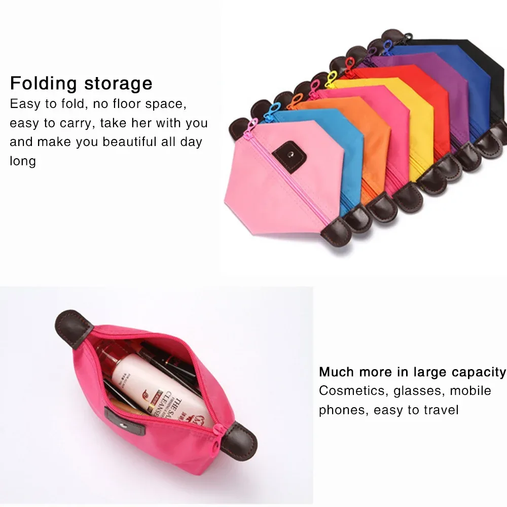 sac de maquillage portable pour femmes, sacs de rangement de voyage en plein air, organisateur étanche pour filles, produits de soins de peau, rouge à lèvres, sac cosmétique