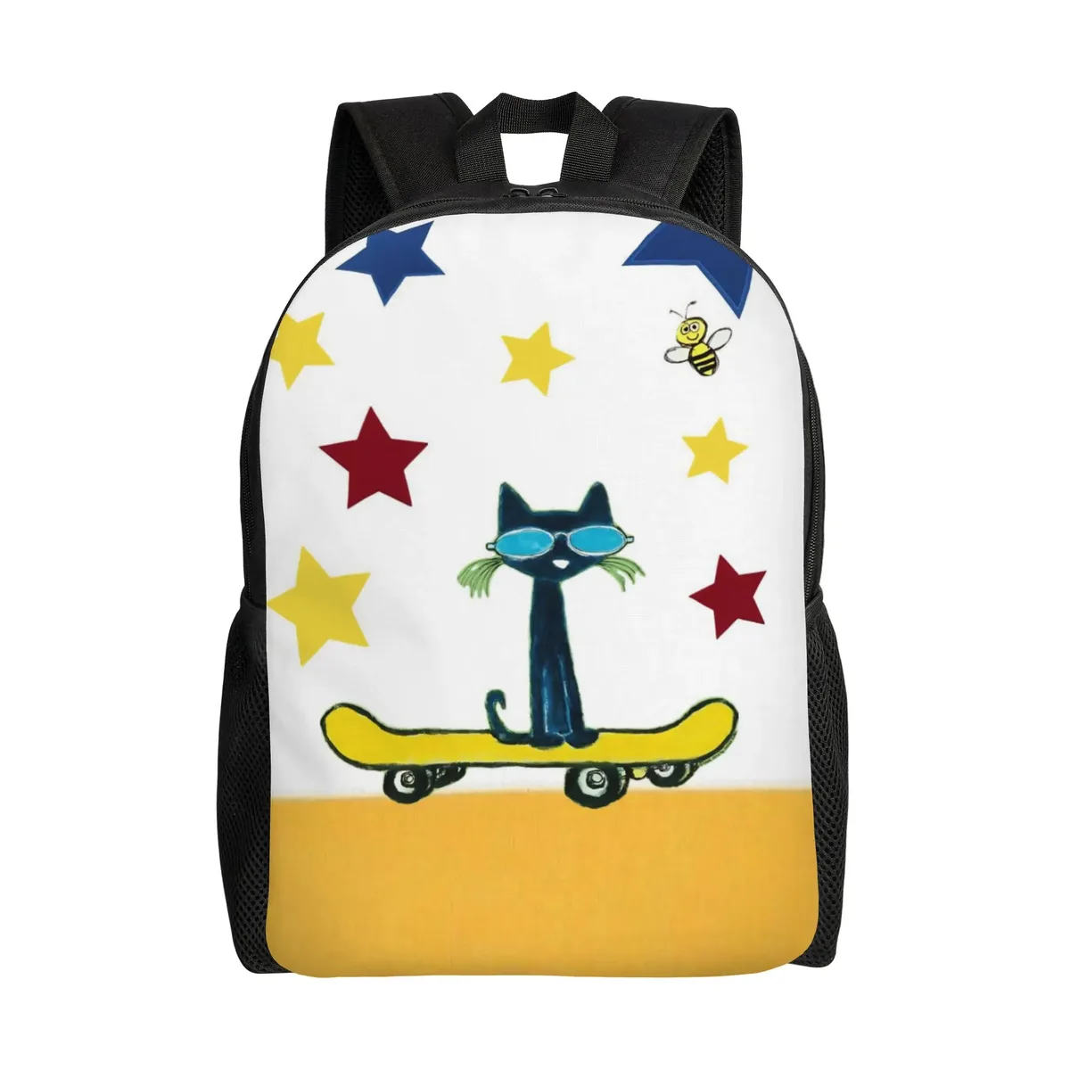 sac à dos classique petes cartoon cats, cadeau idéal pour le lycée, les affaires, sac à dos mignon pour hommes et femmes, sacs en toile pour l'université.