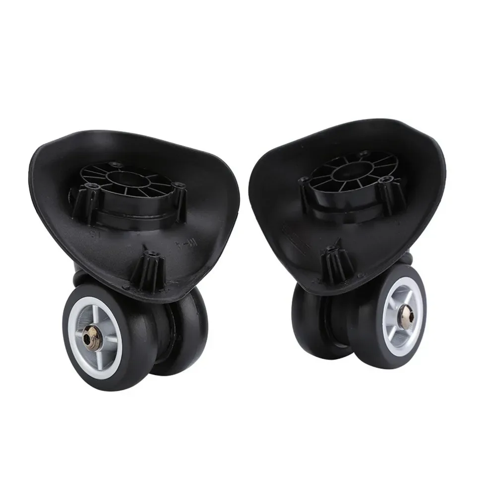support roues remplacement plastique durables pivotantes noires faciles installation voyage valise accessoire entretien mise niveau