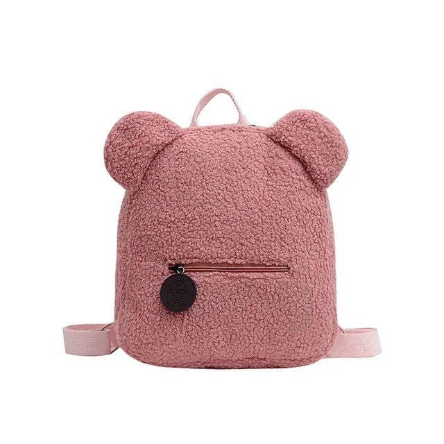 sac à dos brodé personnalisé pour tout-petits, sac léger en peluche ours pour enfants, sac à dos avec nom personnalisé, cadeau pour garçons, filles et dames