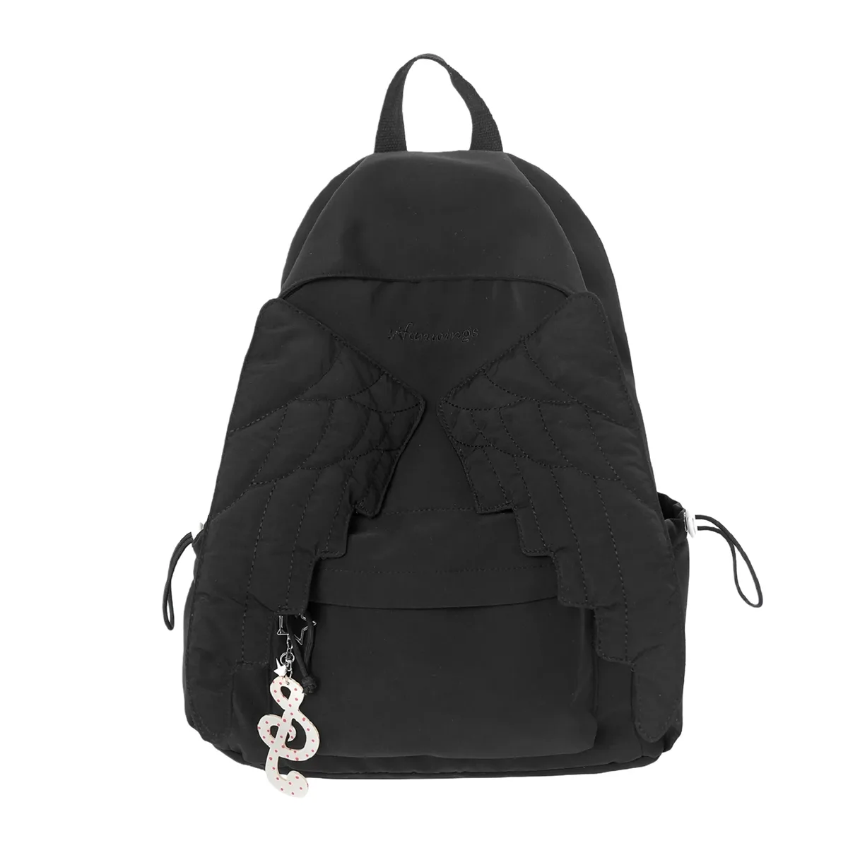 sac à dos ailes d'ange pour femmes, grande capacité, en nylon, sac de voyage scolaire, style coréen, sac à bandoulière décontracté