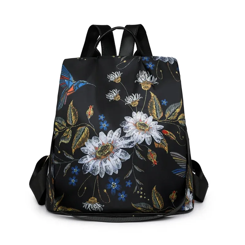 sac à dos oxford grill pour femme, sac d'école pour adolescentes, sac de voyage léger pour femme, mode initiée