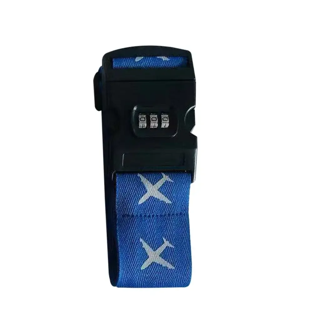 ceinture bagage nylon colorée croix simples voyage adaptation divers formats serrage boucles haute qualité