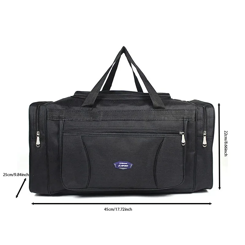 oxford – sacs de voyage imperméables pour hommes, bagages à main, grand sac de voyage d'affaires de grande capacité, sac de voyage pour week-end