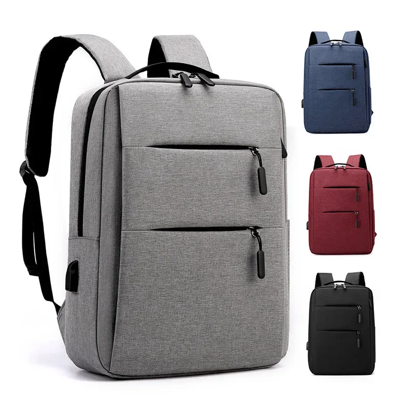 sac à dos pour ordinateur portable avec chargement usb, pour hommes et femmes, 15,6 pouces, durable, décontracté, pour les voyages d'affaires